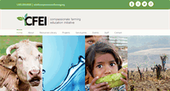 Desktop Screenshot of compassionatefarming.org
